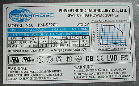 POWERTRONIC PM-S320U d